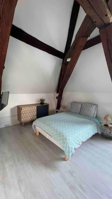 Charme Plein Coeur Auxerre - Parking Prive Apartment Bagian luar foto